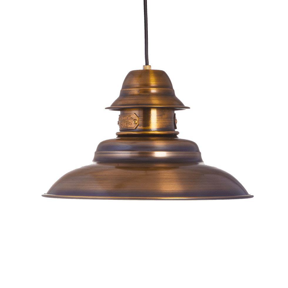 Colgante Royal. 1 Luz. E27. 32cm. Cobre Viejo