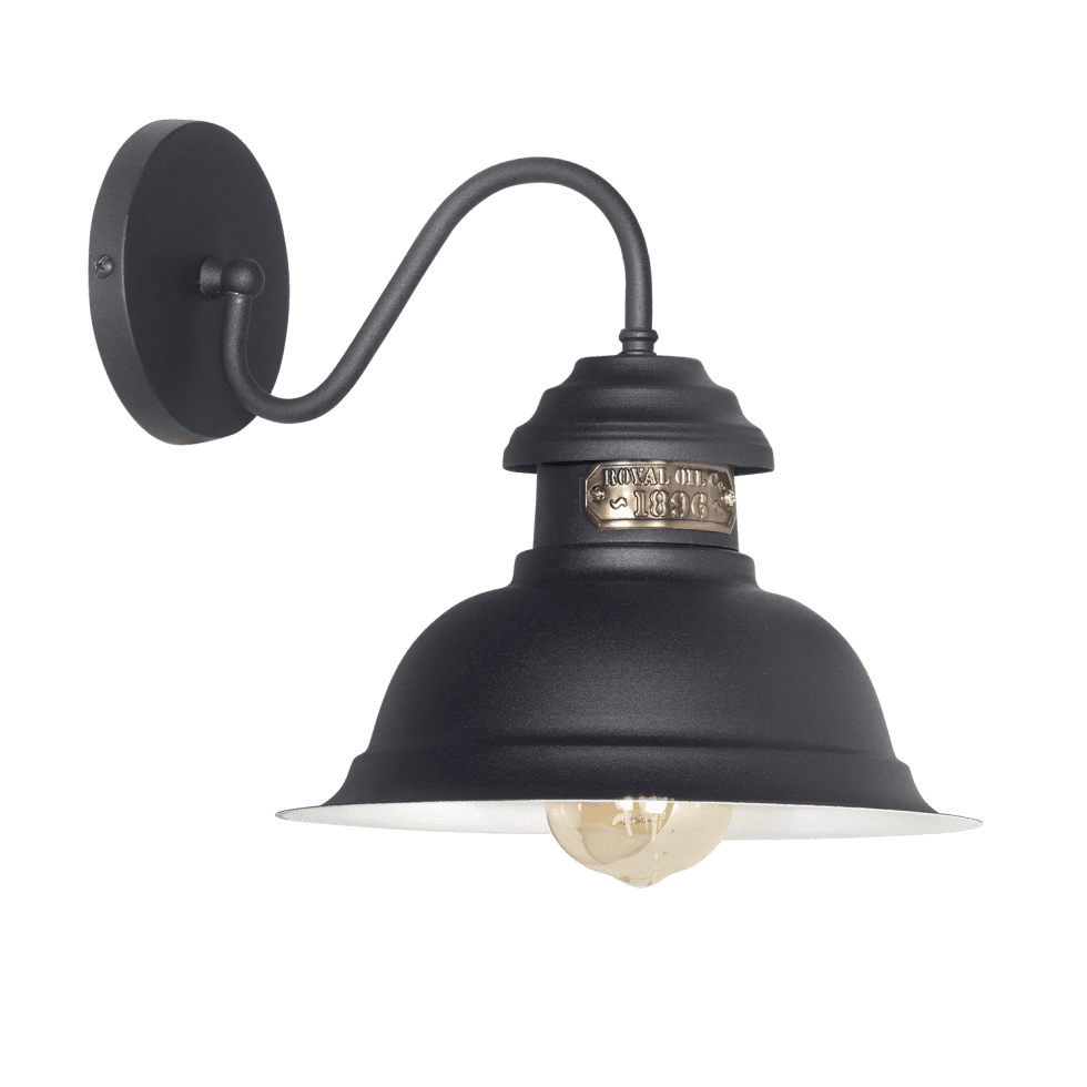 Aplique Royal. 1 Luz. Con Brazo. Cobre